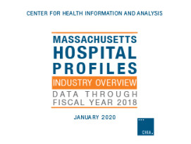 CHIA Releases Interactive FY18 Hospital Profiles and Multi-Source Acute Hospital Financial Dataset